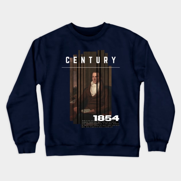 Vintage Century Design Crewneck Sweatshirt by PatBelDesign